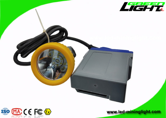 軽い帽子ランプ6.6Ah李- USB充満を用いるイオン電池--を採鉱する15000lux IP68 LED