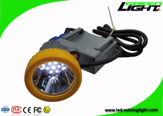 軽い帽子ランプ6.6Ah李- USB充満を用いるイオン電池--を採鉱する15000lux IP68 LED
