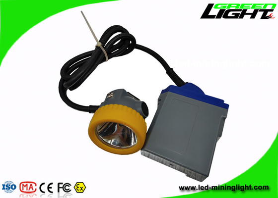 軽い帽子ランプ6.6Ah李- USB充満を用いるイオン電池--を採鉱する15000lux IP68 LED
