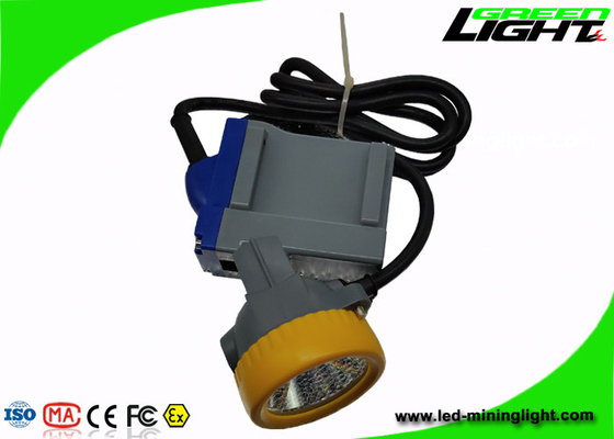 軽い帽子ランプ6.6Ah李- USB充満を用いるイオン電池--を採鉱する15000lux IP68 LED
