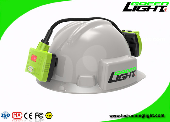 電子LED抗夫の帽子ランプ3.7Vのヘッド保護18000lux高い明るさ