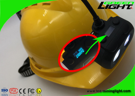 極度の明るいクリー語は走ることのための再充電可能なヘッドライト ライト15000lux 3.7Vを導いた