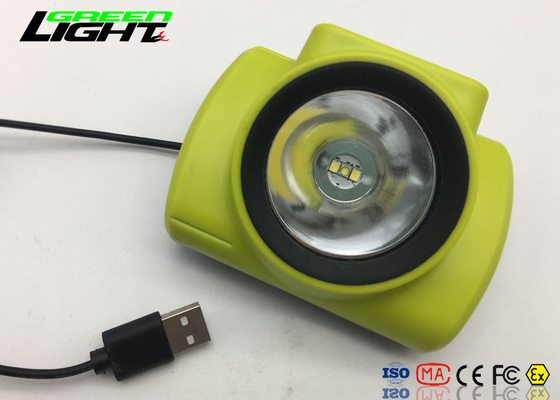 IP68防水抗夫の安全ランプ、李-イオン電池が付いている抗夫ヘルメット ライト
