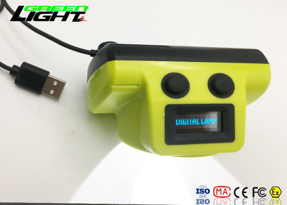 IP68防水抗夫の安全ランプ、李-イオン電池が付いている抗夫ヘルメット ライト