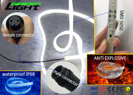 反爆発性LEDの適用範囲が広い滑走路端燈RGB 5050のシリコーンの物質的で涼しく白い色