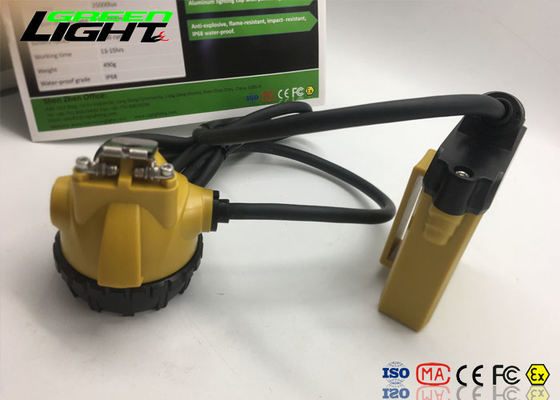 防水Ip68再充電可能な導かれたヘルメット ライト、動くことのための高い発電の導かれたヘッドライト