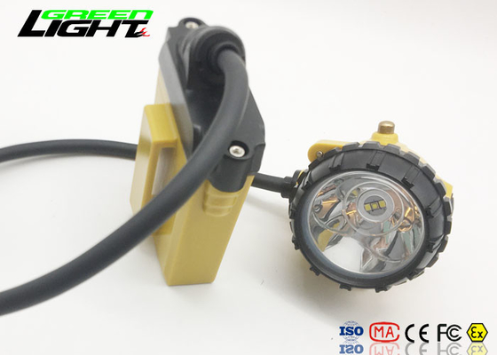 防水Ip68再充電可能な導かれたヘルメット ライト、動くことのための高い発電の導かれたヘッドライト