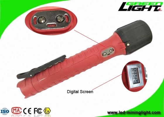 1300lum LEDの懐中電燈のトーチの炎抵抗力がある25000Lux紫外線黒い防水IP68