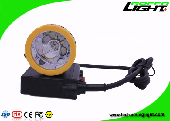 軽いHeadlamp3ワットの再充電可能なリチウム イオン電池を採鉱する強い明るさLED
