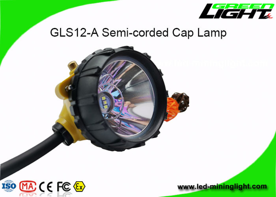 15000lux LEDコードレス鉱山の帽子は低い電力の警告機能の1.7Wをつけます