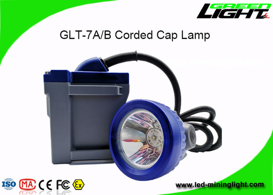 LEDを採鉱する安全は22hrs作業時間の帽子ランプの高い明るさを束ねました