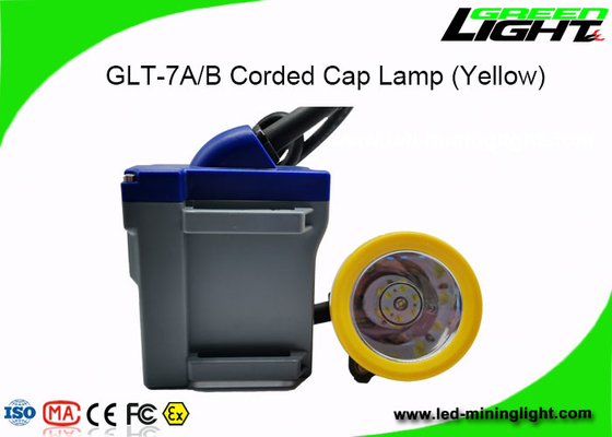 LEDを採鉱する安全は22hrs作業時間の帽子ランプの高い明るさを束ねました