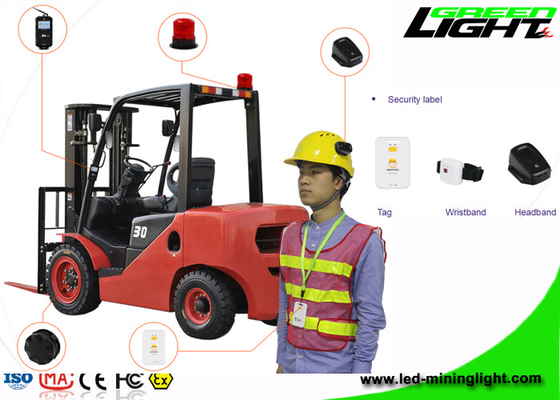 フォークリフトの乗物安全UWBのABS LED抗夫の帽子ランプ