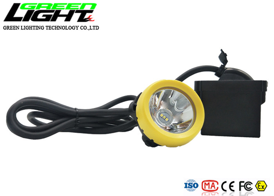 リチウムlon 2Aの充電器のABS 10000lux LED抗夫の帽子ランプ