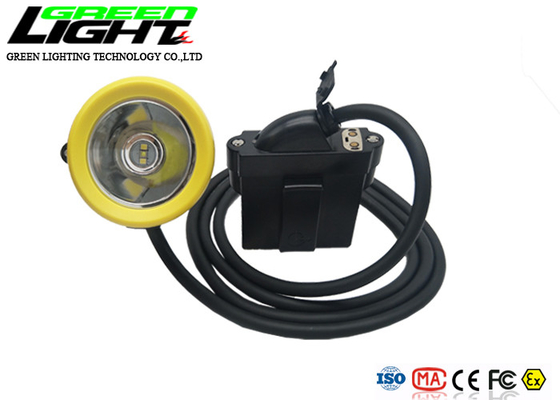 リチウム電池1.67W 10000lux 216lum抗夫のヘッド ランプ