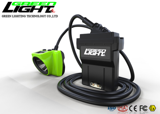 OLEDの表示IP68 530LUM 25000LUX LED抗夫の帽子ランプ
