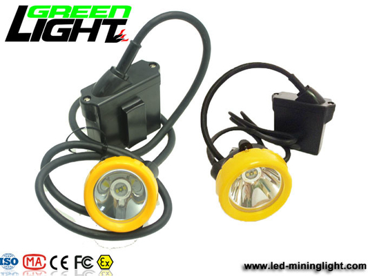再充電可能な8000LUX 450mAのABS LED抗夫の帽子ランプ