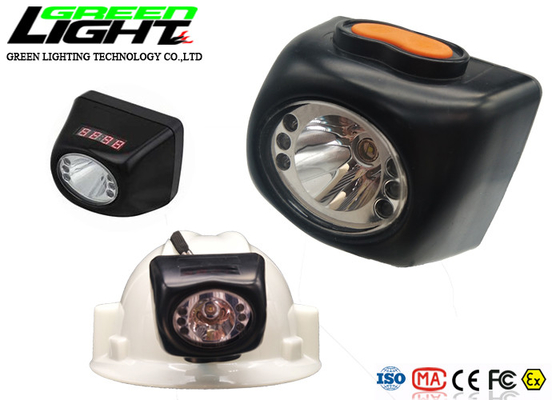 4.5Ah李イオン電池0.9W 8000lux LED抗夫の帽子ランプ