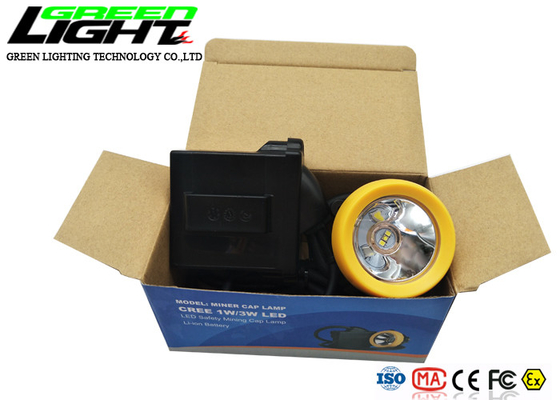 7.8Ah電池216lum 1.67w 10000lux LED抗夫の帽子ランプ