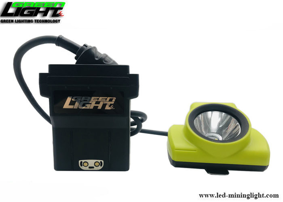 4.07W 25000lux 13.6Ah IP68 LED鉱山の帽子ランプ