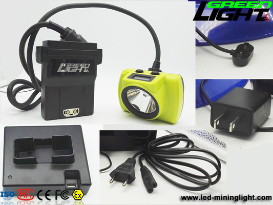 ステンレス製 クリップが付いている530LUM 25000lux IP68 LEDの採鉱ライト