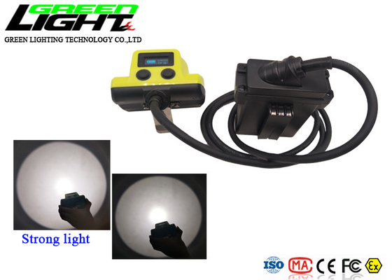 IP68 530lum 16000lux LED抗夫の帽子ランプ13600mAh