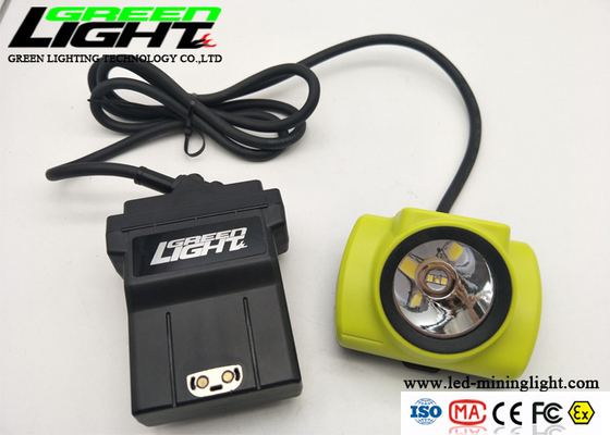 防水IP68 25000lux 13.6Ah 4.07W LED抗夫の帽子ランプ