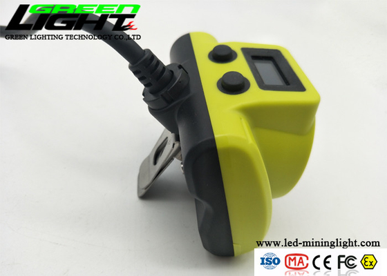 防水IP68 25000lux 13.6Ah 4.07W LED抗夫の帽子ランプ