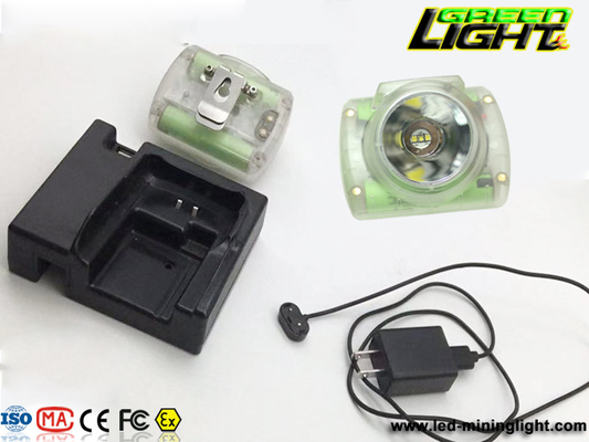 透明な0.4W 13000Lux 6.2Ahコードレス採鉱ライト