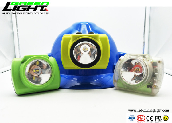 USBの充電器が付いている385lum 9000lux 6800mAh LED抗夫の帽子ランプ