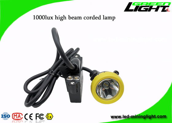 地下216lum 450mA 10000luxの炭鉱の帽子ランプ