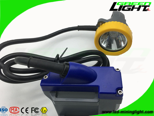 PC 1.67W 216lum 15000luxの再充電可能な採鉱の帽子ランプ
