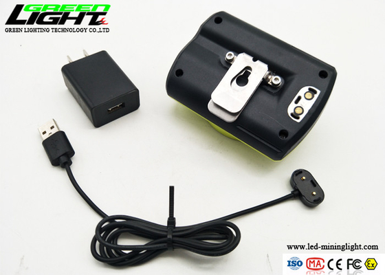 ATEXのABS 385lum 18000lux炭鉱作業員のヘルメット ライト