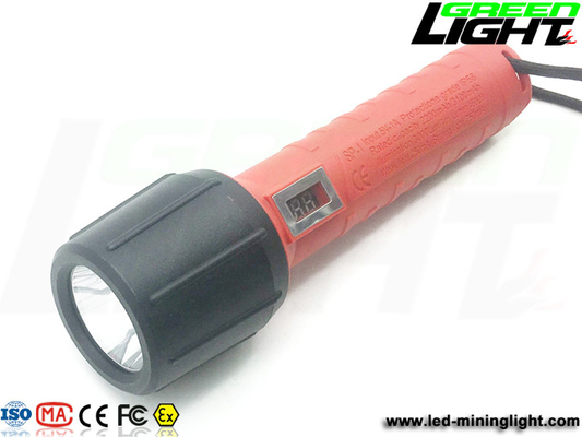3000lux 2200mAhの耐圧防爆トーチ ライトIP68 450lum