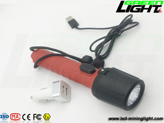 3000lux 2200mAhの耐圧防爆トーチ ライトIP68 450lum
