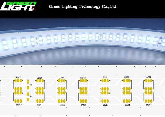低電圧AC220V SMD5050 LED線形軽い2000lum/m