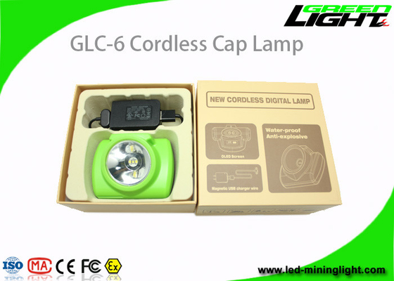 1.78W 232LM LEDのコードレス採鉱ランプ6800mAh IP68は防水する