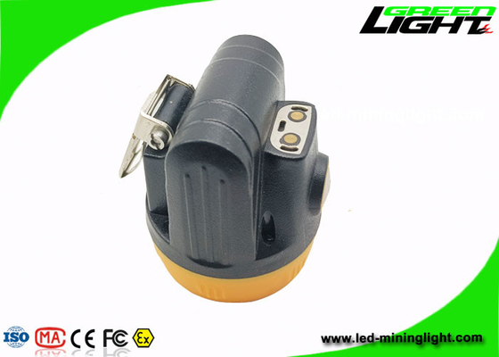 USBの充電器が付いている軽量1.1W 143lumコードレスLEDのヘルメット ライト3.8AH