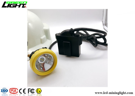 ATEX KL5LM 6.6Ah 216lum LED抗夫の帽子ランプ3.7Vは導かれたヘルメット ランプを束ねた