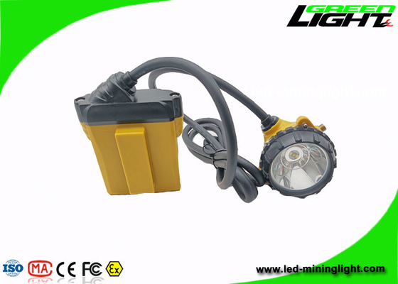 耐圧防爆390lum 25000lux LED鉱山の帽子ライト10.4Ah
