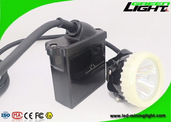 再充電可能な450mA 216lum抗夫ヘルメット ライト1.11Wは導かれた採鉱ランプを束ねた