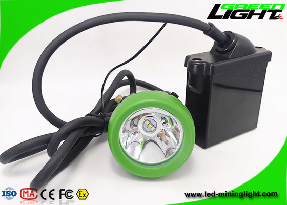 10000lux 7.8AhはLED鉱山の軽い1.67W地下の炭鉱ランプを束ねた