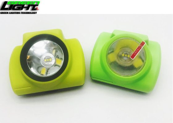 ATEX 18000luxのUSBの充電器が付いている無線保安帽ランプのOledスクリーン6.8Ah