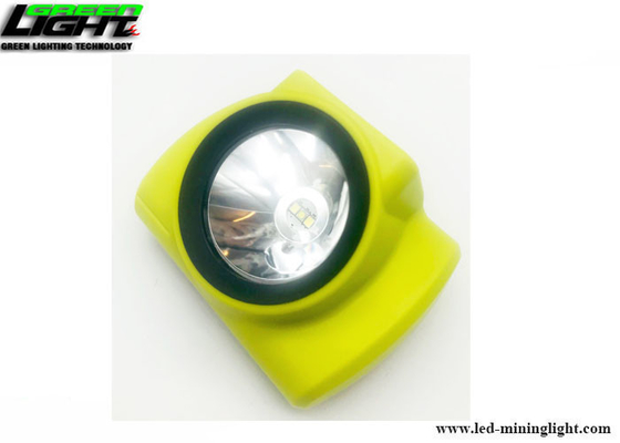 ATEX 18000luxのUSBの充電器が付いている無線保安帽ランプのOledスクリーン6.8Ah
