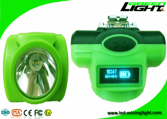 OLED ディスプレイ コードレス マイナー キャップ ライト磁気 USB 232 lum 13000 ルクス防水ワイヤレス クリー Led ヘルメット帽子ランプ