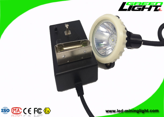 6600mA鉱山の帽子は4000/10000Lux反爆発再充電可能なIP67防水導かれた束ねられた抗夫の帽子ランプをつける