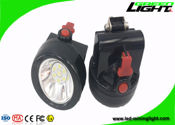 0.65W 4000Lux 携帯用コードレス帽子ランプの再充電可能なリチウム イオン小型ヘルメットのヘッドライト