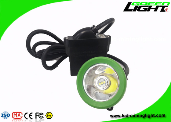 450mA地下鉱山の帽子はLEDの再充電可能なヘッドライトを満たす10000Lux磁気USBをつける