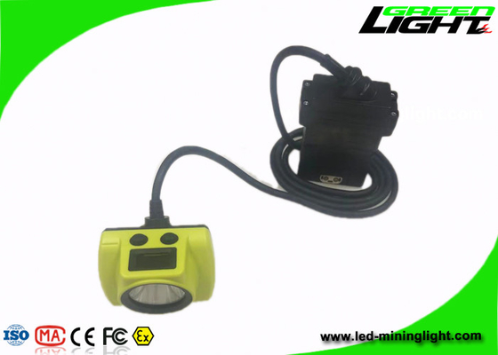 13.6Ah炭鉱ライト松下電器産業電池USB 25000Lux 530lum IP68防水抗夫の帽子ランプ