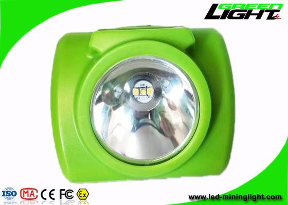 炭鉱のための13000-18000Lux 1.78W 480mA LED鉱山の帽子ランプ コードレス6.8Ah OLEDのスクリーン
